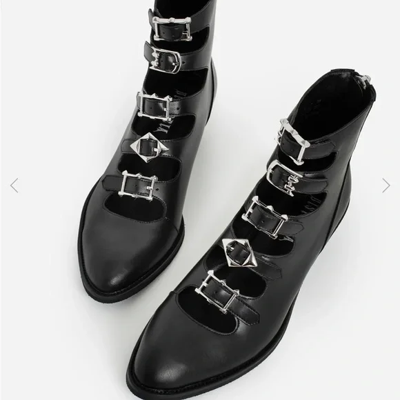 Sz 7 Bridgette Disturbia buckle booties :) - Picture 5 of 13